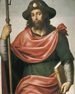 Santiago Prints: JUANES, Juan de (1523-1579). Saint James