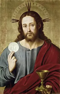 Juan Prints: JUANES, Juan de (1523-1579). The Saviour. 16th