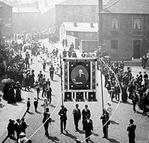 Jubilee Day Parade, Burnley, Lancashire in 1897
