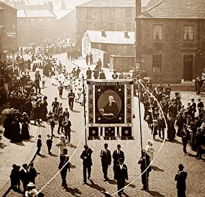Jubilee Day Parade, Burnley, Lancashire in 1897
