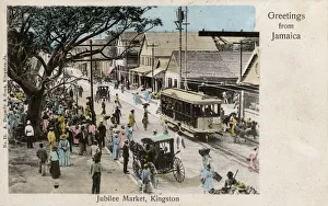 Indian Gallery: Jubilee Market, Kingston, Jamaica, West Indies