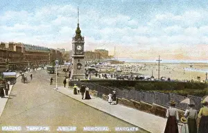 Sea Front Prints: Jubilee Memorial on Marine Terrace, Margate, Kent