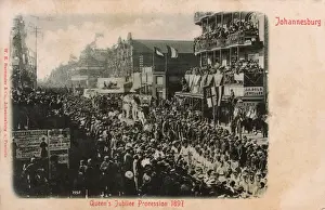 Adults Prints: Jubilee procession, Johannesburg, Transvaal, South Africa