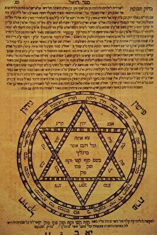 Mathematics Collection: Judaism. Divine protection. Amulets. Jewish Museum Berlin. G