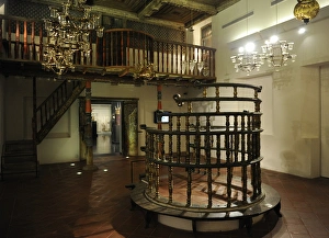 Images Dated 4th January 2014: Judaism. Synagogue of Kadavumbagam in the town of Cochin, In