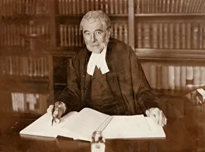 Judge Collection: Judge Bacon at his desk