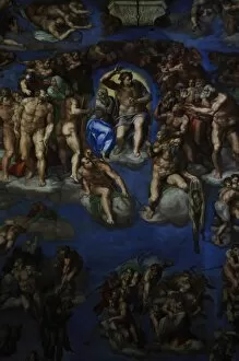 Bartholomew Gallery: The Last Judgement by Michelangelo. 16th century. Vatican Ci