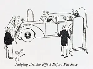 Decision Prints: Judging artistic effect before purchasing / W Heath Robinson