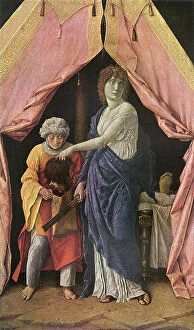 Images Dated 11th December 2017: Judith with the Head of Holofernes by Andrea Mantegna
