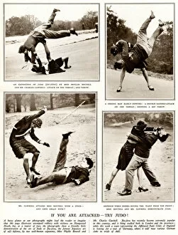 Judo as self-defence as demonstrated by Phyllis Boutell