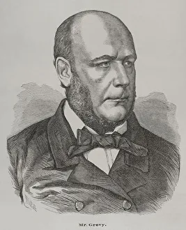Francia Prints: Jules Grevy (1807-1891). Third president of