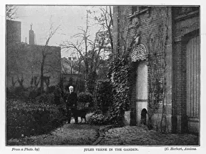 Amiens Prints: Jules Verne / Garden