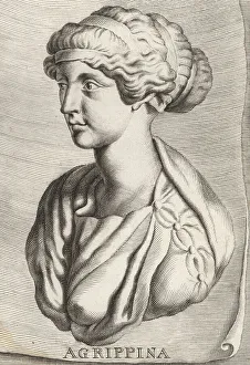 Niece Prints: Julia Agrippina, Roman Empress, 15-59 AD