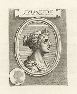 Ridolfino Venuti Prints: Julia Flavia, daughter of Roman Emperor Titus