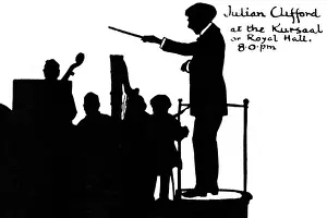 Clifford Prints: Julian Clifford conducting at the Royal Hall, Harrogate