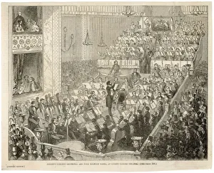 1860 Collection: Jullien at Covent Garden