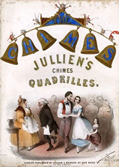 Images Dated 20th December 2018: Julliens Chimes Quadrilles, by Louis-Antoine Jullien