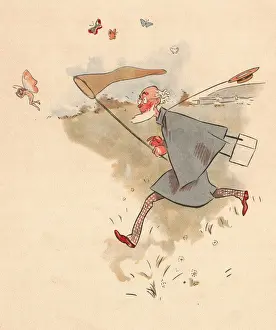 Jumbles by Lewis Baumer - Butterfly Collector