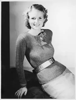 Jumper & Flower Brooch