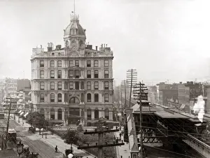 Junction of Broadway and 6th Avenue, New York, USA