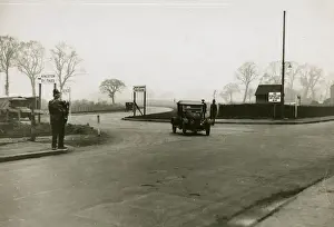Junction at Kingston Hill and Robin Hood Gate, Richmond