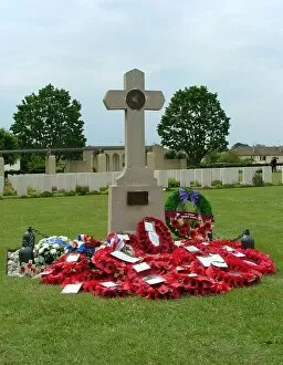 The June 1944 Cross, Ranville CWGC Cemetery