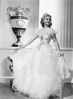 Babes Prints: June Preisser in her Dolly Tree ballgown from Babes in Arms