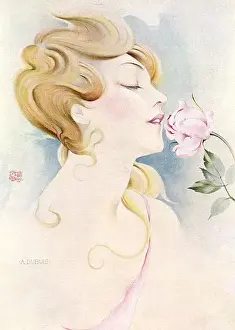 Fragrance Prints: June Roses by A. Dubuis
