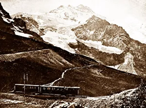 Jungfrau railway, Switzerland, early 1900s