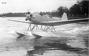 Junkers A50 training and aerobatic aircraft on floats