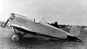 Monoplanes Prints: Junkers D I prototype German single-seat fighter plane
