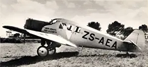 Junkers F13- South African, (on the ground)