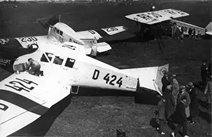 Two Junkers F13s D-424 Emmerling and D-230 Wiedehopf
