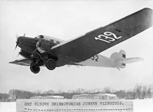 Tri Motor Prints: Junkers G-23 Trimotor Landing