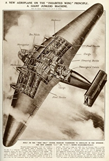 Aircrafts Gallery: Junkers G38, large German freight plane