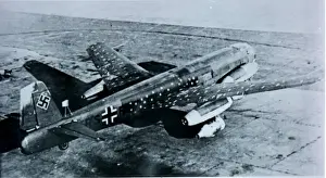 Junkers Prints: Junkers Ju 287 - 1944 prototype forward-swept winged bo
