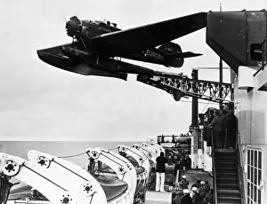 Europa Prints: Junkers Ju 46 luanching from Europa