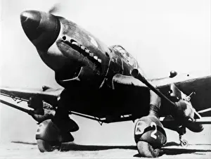 Cannons Prints: Junkers Ju 87G -showing its formidible 37mm anti-tank c