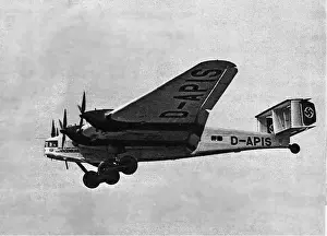 Approach Prints: Junkers Ju G 38 on approach Lufthansa