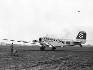 Lufthansa Prints: Junkers Ju52 / 3m D-ATAK Marschall v Bieberstein - Lufthansa