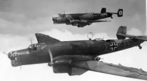 Two Junkers Ju86A-1 bombers 33+C24 and 33+D24