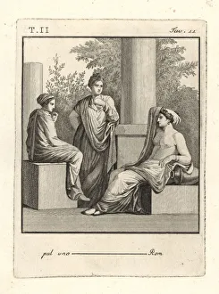 Juno Collection: Juno and Pallas visiting Venus