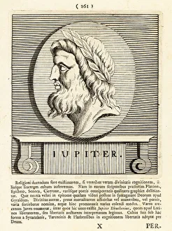Gods And Heroes Prints: Jupiter, chief Olympian god of the Roman pantheon