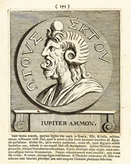 Gods And Heroes Prints: Jupiter, chief Olympian god of the Roman pantheon