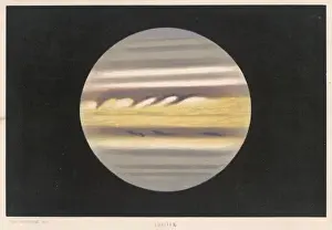 Observed Prints: Jupiter Observed 1869