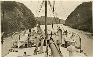 Just through the Gaillard Cut, Panama Canal