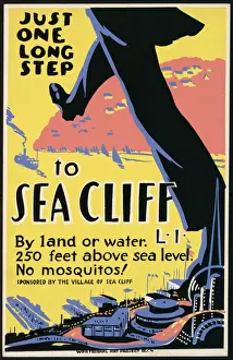 Just one long step to Sea Cliff, LI By land or water : 250 f