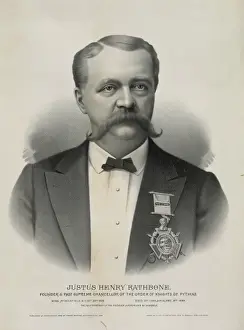 Rathbone Prints: Justus Henry Rathbone, founder & past supreme chancellor of