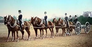 K battery, Royal Horse Artillery, London, probably