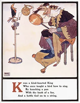 Limerick Prints: K was a kind-hearted King